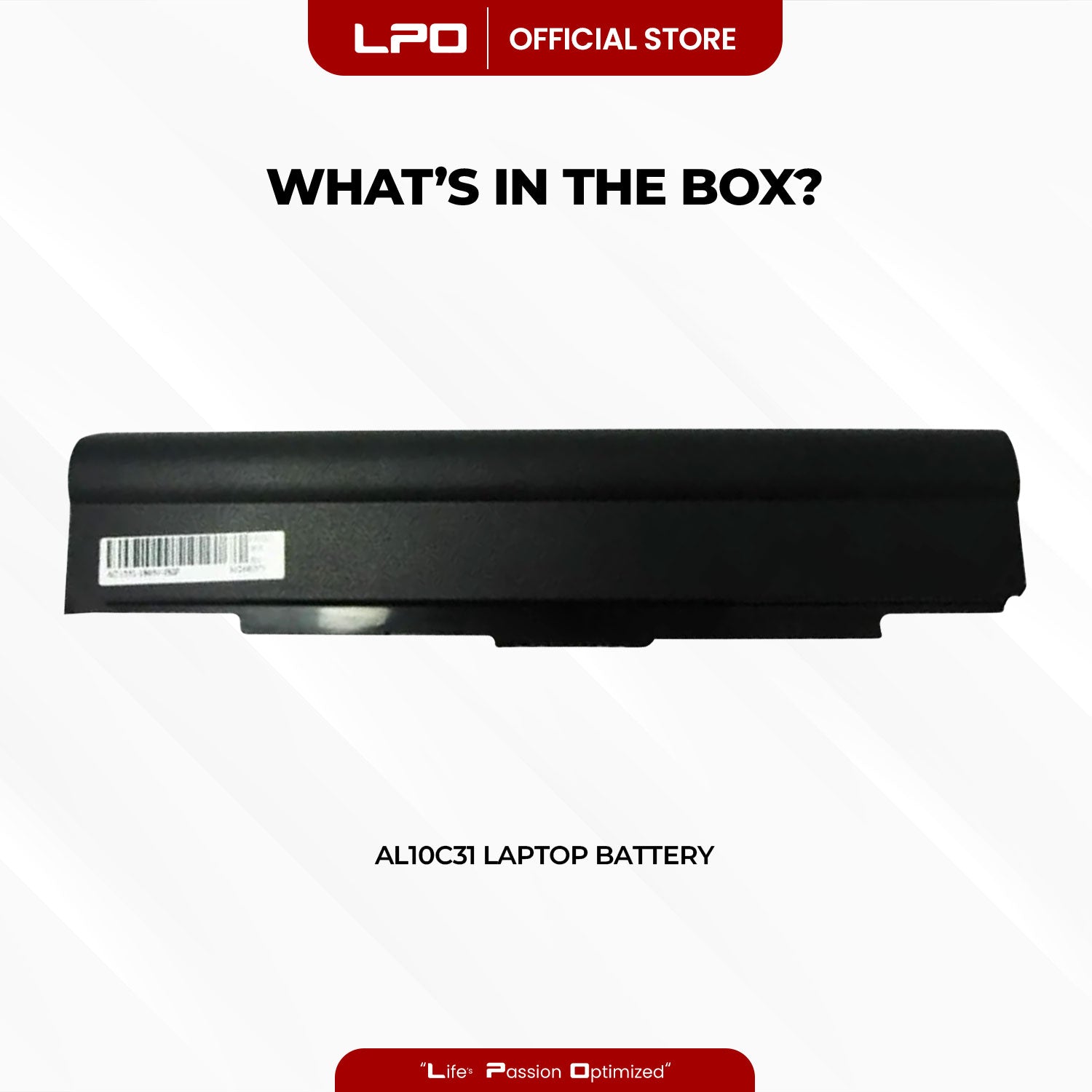 Laptop Battery AL10C31 Compatible with Acer Aspire One: 721, 721-3070, 721-3574, 753, 753-N32C/K,