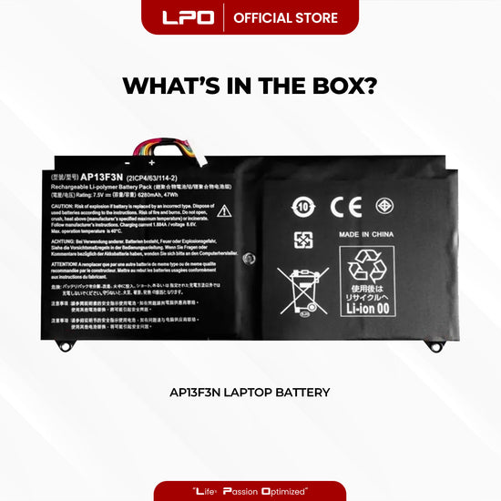 Laptop Battery AP13F3N Compatible with Acer Aspire S7-392 Ultrabook, Aspire S7-392 Series 5427