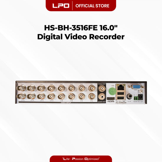 AHD DVR HS-BH-3516FE 16.0