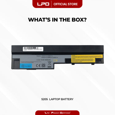 Laptop Battery S205 Compatible with Lenovo L09M6Y14, L09S6Y14, L09C6Y14,L09M6Z14