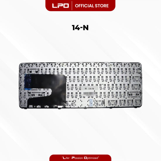 Laptop Keyboard HP 14-N External / Traditional Black US Compatible with HP Pavilion 14N, 14-N000, 14N063TX