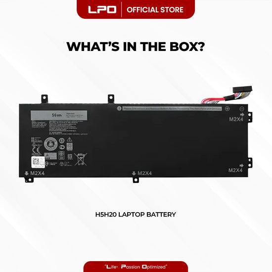 Laptop Battery H5H20 Compatible with Dell XPS 15 9550/9560/9570, Precision 5530/5520 Series