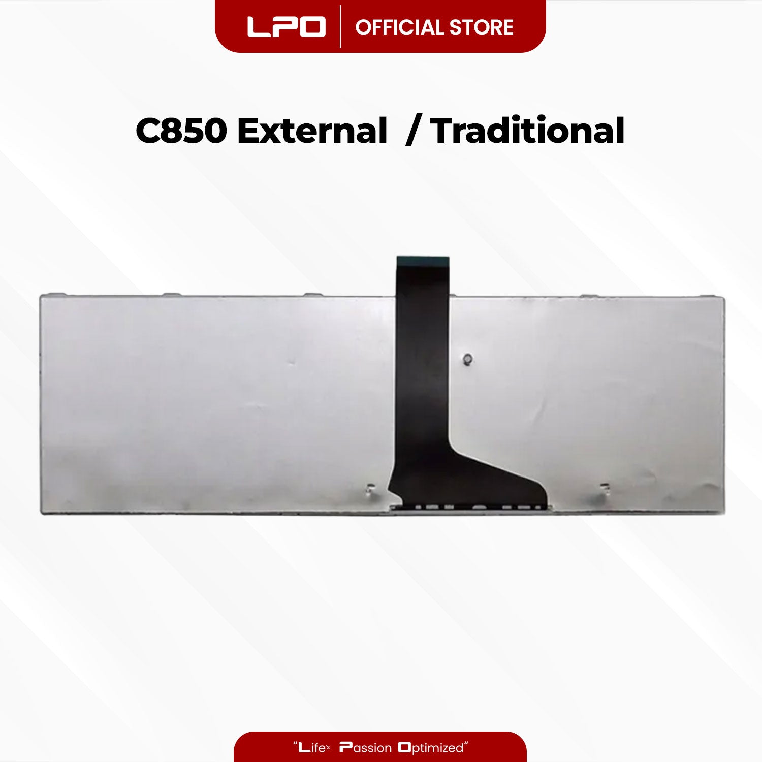 Laptop Keyboard TOSHIBA C850 External / Traditional Black US Compatible with Toshiba Satellite C855 C870
