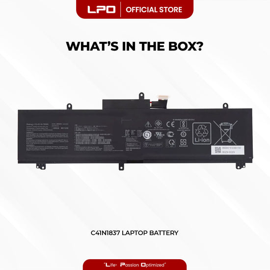 Laptop Battery C41N1837 Compatible with ASUS Rog Zephyrus GA502D GA532DU Series
