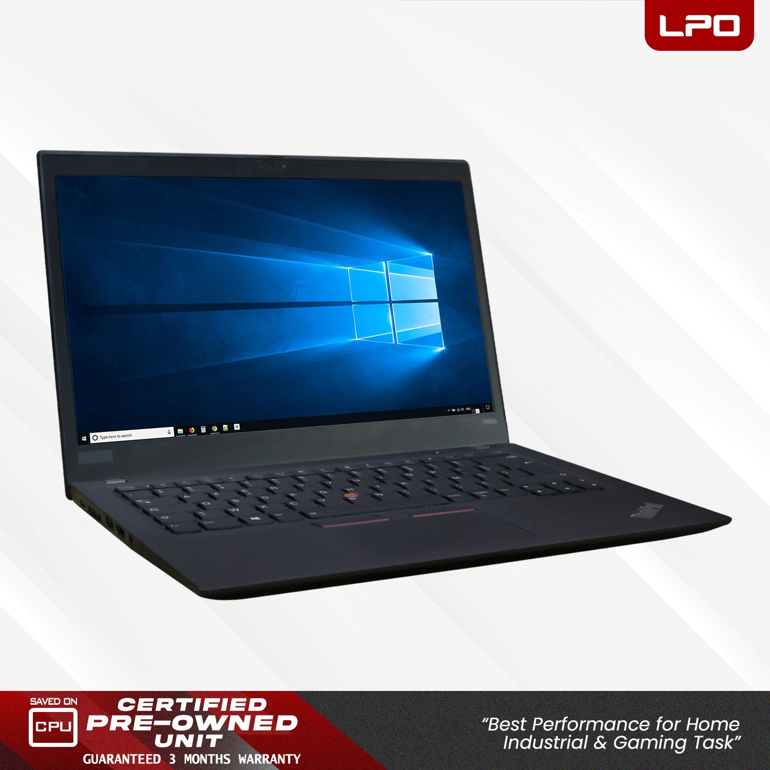 Laptop Lenovo Thinkpad T495S AMD Ryzen 5 Pro 3500U 2.10Ghz 8GB DDR4 256GB NVMe SSD AMD Radeon Vega 8 14.0