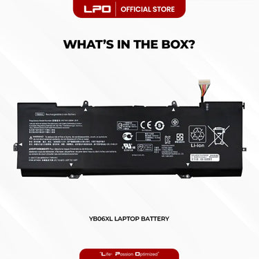 Laptop Battery YB06XL Compatible with HP Spectre x360 15 2018, x360 15-ch000na, x360 15-ch000no