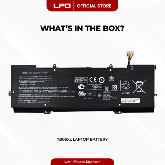 Laptop Battery YB06XL Compatible with HP Spectre x360 15 2018, x360 15-ch000na, x360 15-ch000no