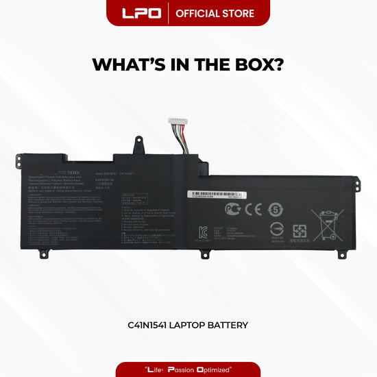 Laptop Battery C41N1541 Compatible Asus ROG Strix GL702V GL702VT VM GL702VM1A