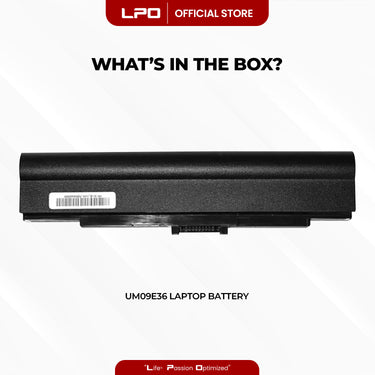 Laptop Battery UM09E36 Compatible with Acer 1410 1410T 1810TZ 1810T ZH6 AO521 AO752
