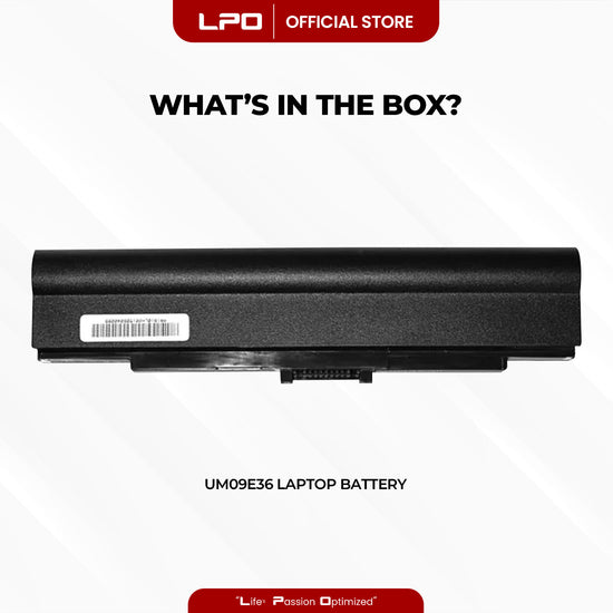 Laptop Battery UM09E36 Compatible with Acer 1410 1410T 1810TZ 1810T ZH6 AO521 AO752