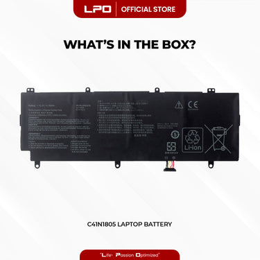 Laptop Battery C41N1805 Compatible with Asus Rog ZEPHYRUS S GX531GM-ES044T