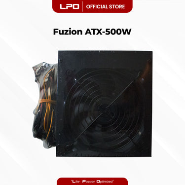 Fuzion ATX-500W True Rated Power Supply For CPU Desktop PC Computer