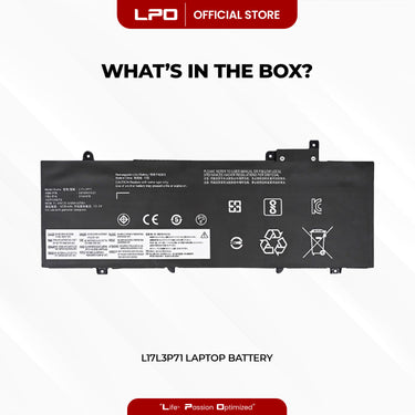Laptop Battery L17L3P71 Compatible with Lenovo ThinkPad T480S, T480S-20L7