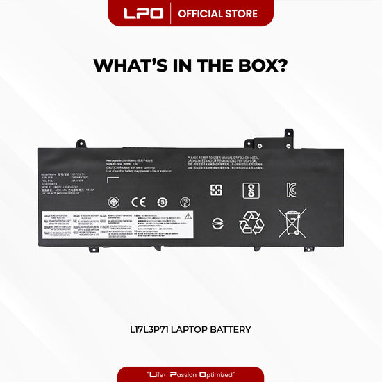 Laptop Battery L17L3P71 Compatible with Lenovo ThinkPad T480S, T480S-20L7