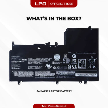 Laptop Battery L14M4P72 Comptible with Lenovo Yoga 3 14inch Yoga 3-1470 IdeaPad Yoga 700-14ISK Series