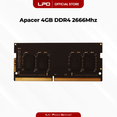 Apacer 4GB DDR4 2666Mhz SODIMM for Laptop RAM