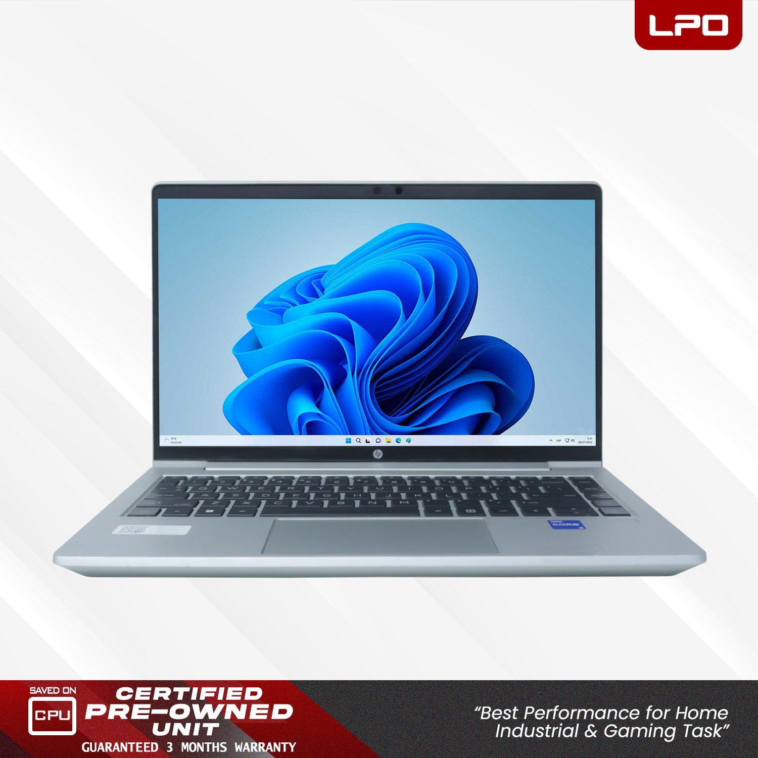 LPO Laptop HP Probook 440 G8 Intel Core i5-1145G7 @2.60GHz 16GB DDR4 512GB SSD Win 11 Pro 14.0