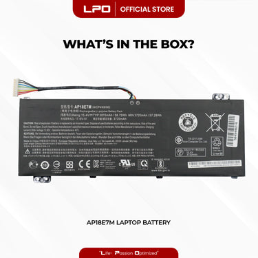 Laptop Battery AP18E7M Compatible with Acer Nitro 5 AN515, Nitro 7 AN715 PH315 - LPO Laptop PC-Outlet