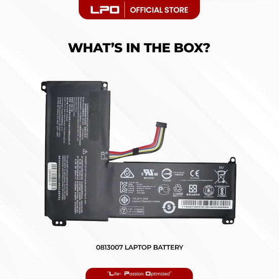 Laptop Battery 0813007 Compatible with Lenovo Ideapad 120S-14, 120S-14IAP, 120S-14IAP (81A5) Series