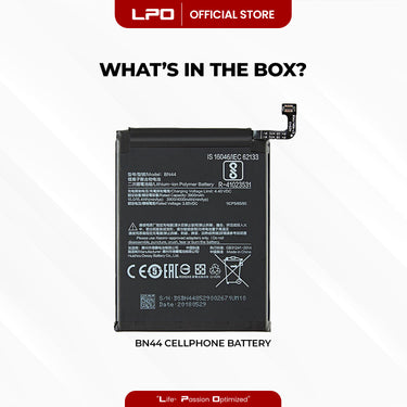 Cellphone Battery Xiaomi Redmi 5 Plus 2018 BN44 Compatible with Xiaomi Redmi Note 5 2018 - LPO Laptop PC-Outlet