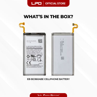 Cellphone Battery Samsung Galaxy S9 2018 EB-BG960ABE Compatible with SM-G960F, SM-G960