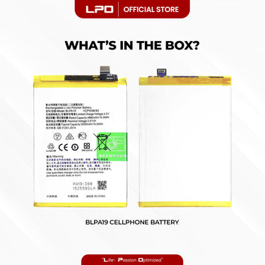 Cellphone Battery	Oppo A38 2023 BLPA19 Compatible with CPH2579 - LPO Laptop PC-Outlet