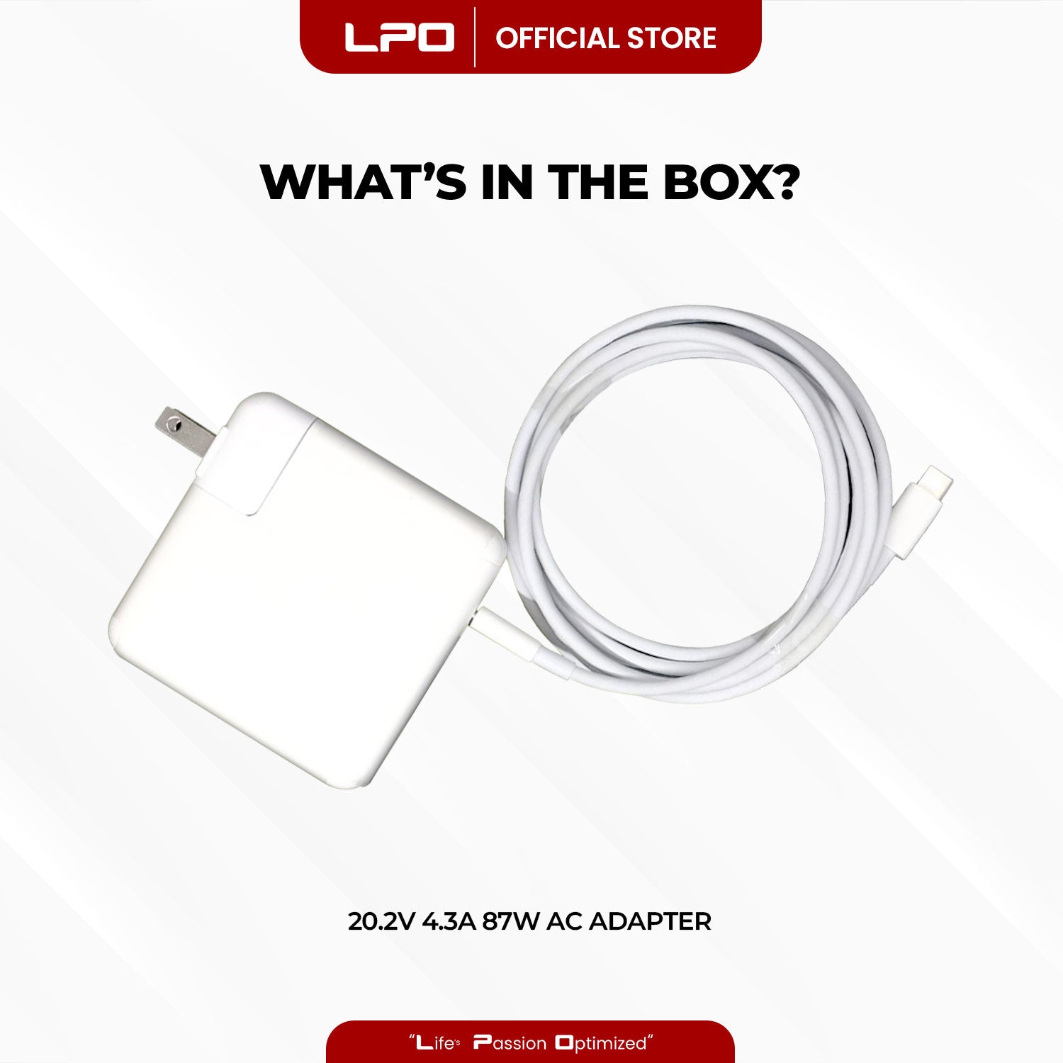 Laptop Charger MacBook 20.2V 4.3A 87W TYPE C Compatible with MacBook Pro 13/15 inch(2016, 2017, 2018, 2019, 2020)