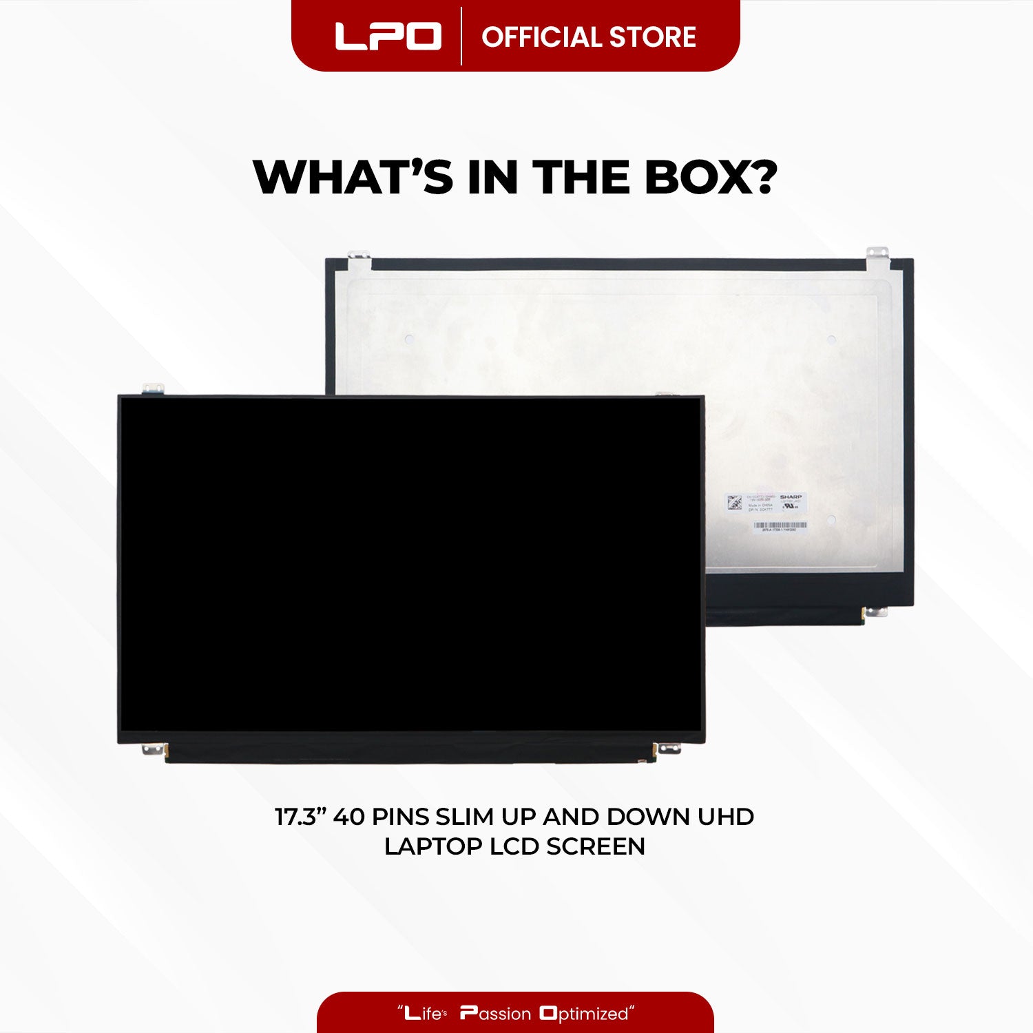Laptop LCD Screen 17.3