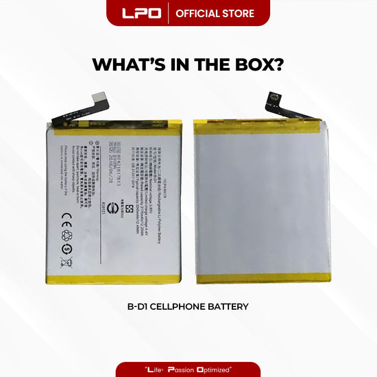 Cellphone Battery Vivo X20 2017 B-D1 Compatible with X20A, 1721 - LPO Laptop PC-Outlet