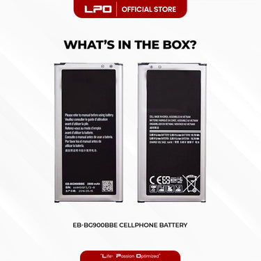 Cellphone Battery	Samsung Galaxy S5 2015 EB-BG900BBC / EB-BG900BBE Compatible with SM-G900F