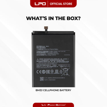 Cellphone Battery Xiaomi Mi 8 Lite 2018 BM3J Compatible with M1808D2TG - LPO Laptop PC-Outlet