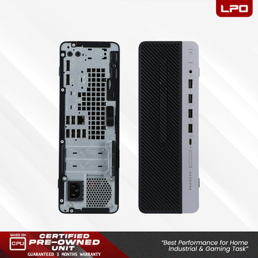 LPO ProDesk 600 G3 SFF Intel Core i5-6500U 3.20Ghz 8Gb DDR4 128GB SSD Intel HD Graphics 530 Display And VGA Port