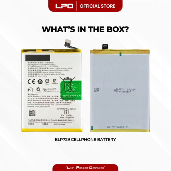 Cellphone Battery	Realme C3 2020 BLP729 Compatible with Realme 5s, 5i, C11, C3i