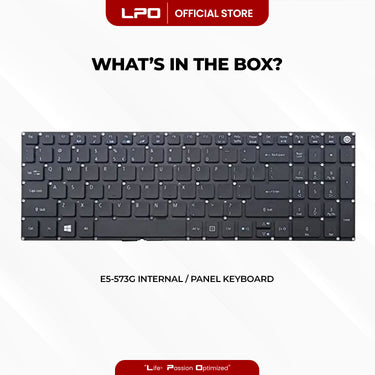 Laptop Keyboard ACER E5-573 Internal Type / Panel Black US Compatible with Acer Aspire E5-573G,E5-573, E5-573T, E5-573T
