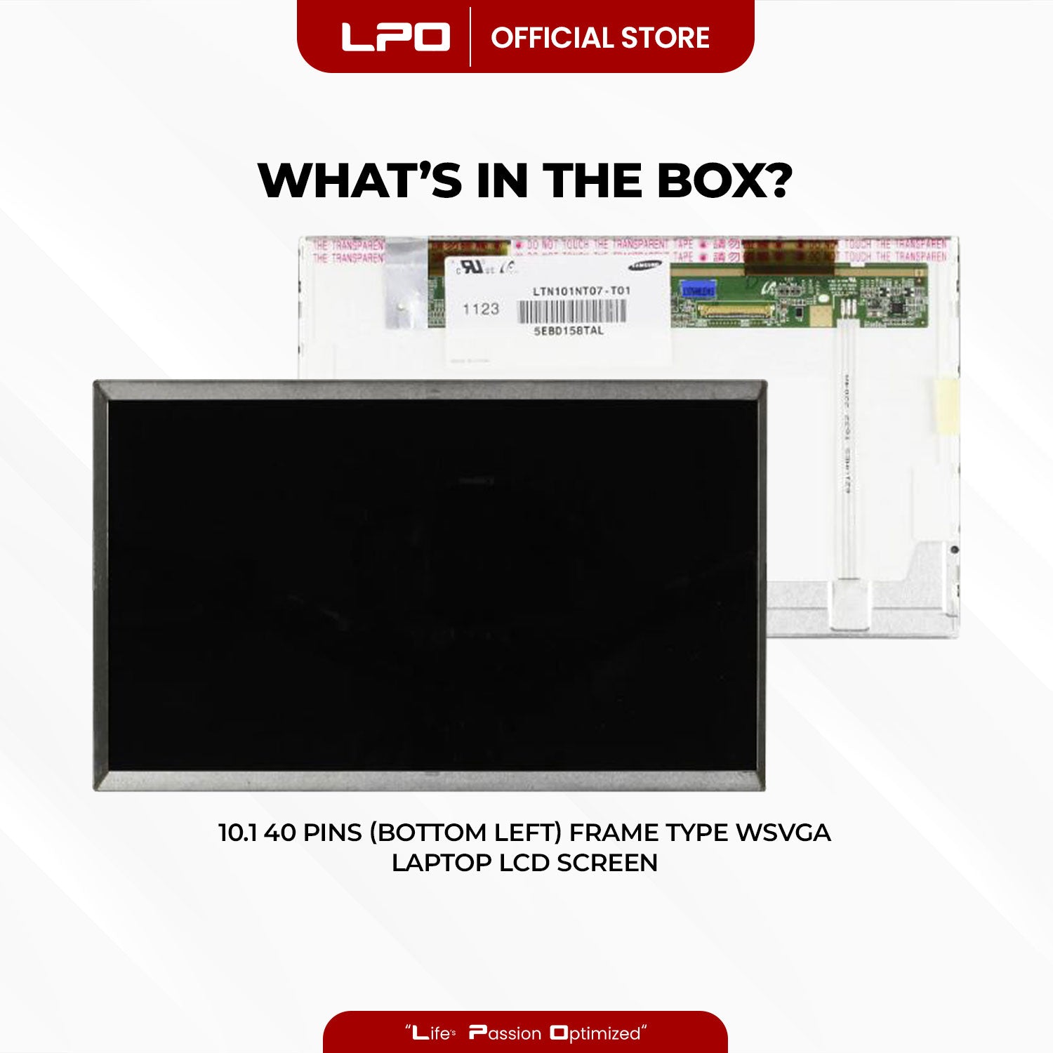 Laptop LCD Screen 10.1