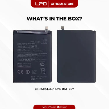 Cellphone Battery Asus Zenfone 3 Max ZC520TL 2016 C11P1611 Compatible with X008D