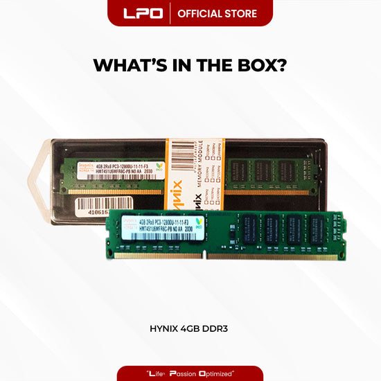 Hynix 4GB DDR3 DIMM for Desktop RAM