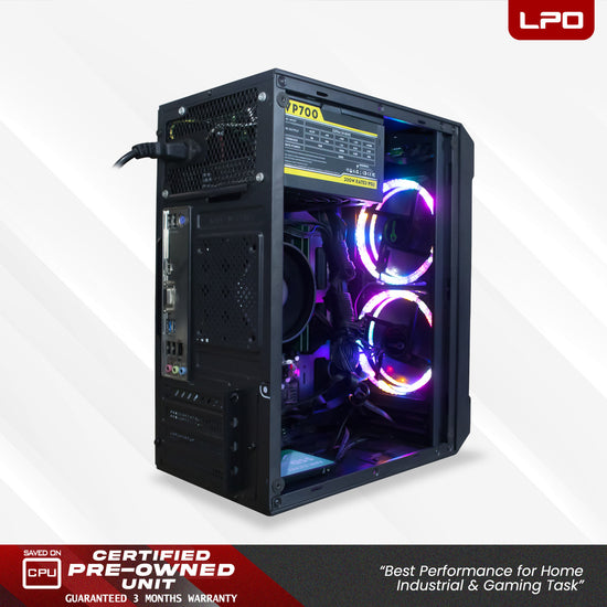 Gaming Unit AMD Ryzen 5 5600G 3.9Ghz B450MHP AM4 Socket AMD Radeon Vega 7 16GB DDR4 256GB 2.5