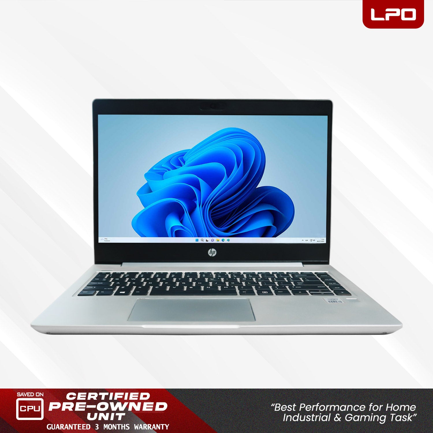 LPO Laptop HP ProBook 440 G7 Intel Core i5-10210U @ 1.60GHz 8GB DDR4 256GB SSD 14.0