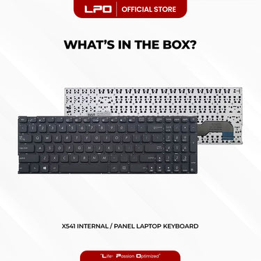 Laptop Keyboard ASUS X541 Internal / Panel Black US Compatible with Asus X541SC X541UV X541U