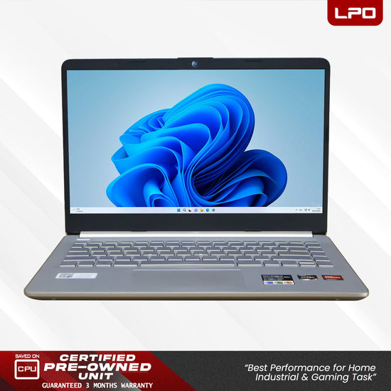 Laptop HP 14S-FQ1125AU AMD Ryzen 3 5300U 2.60Ghz 8GB DDR4 512GB NVMe SSD AMD Radeon 14.0