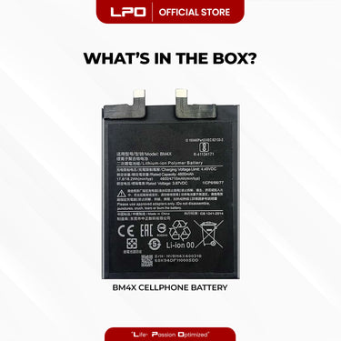 Cellphone Battery Xiaomi Mi 11 2021 BM4X Compatible with M2011K2C, M2011K2G - LPO Laptop PC-Outlet