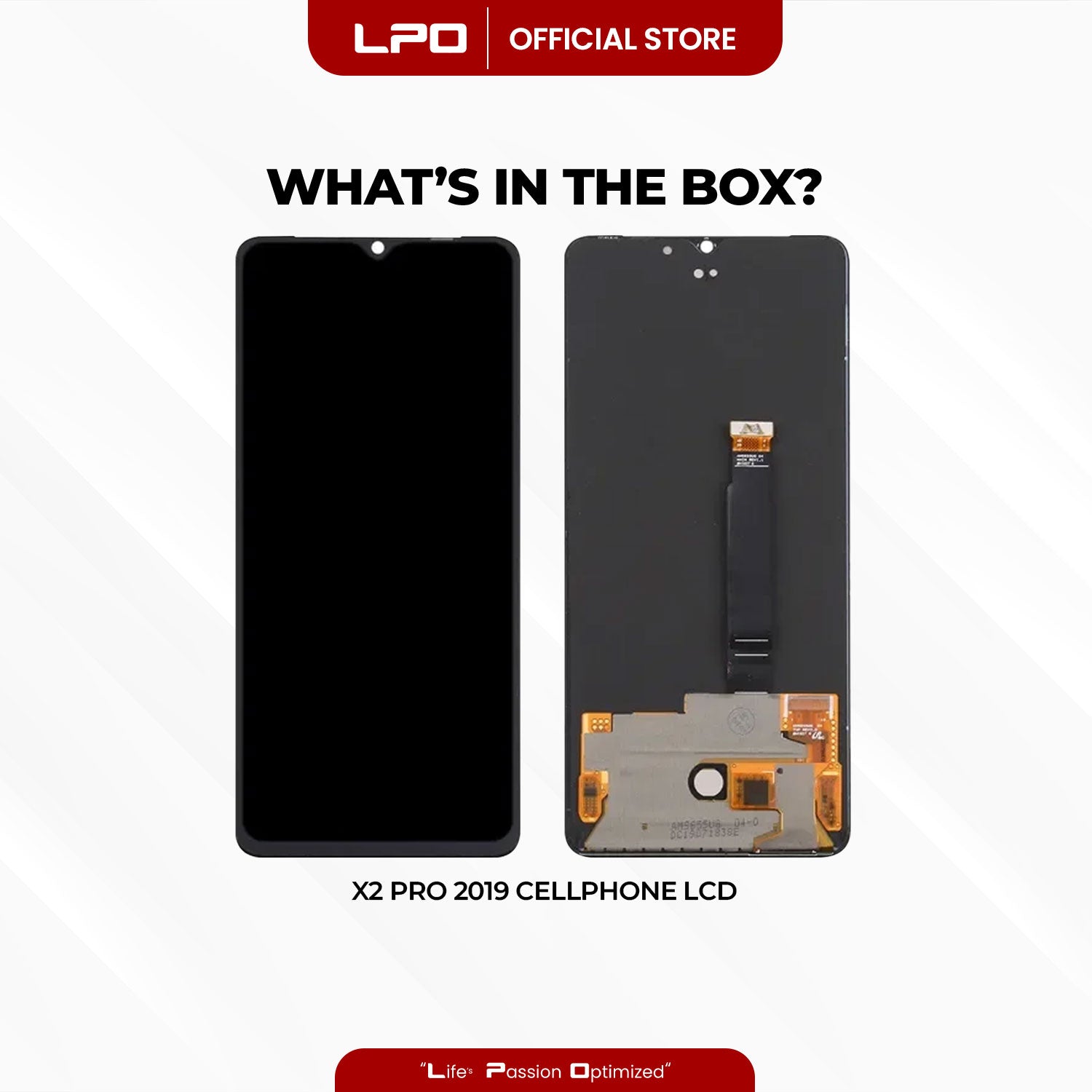 Cellphone LCD Screen	6.5 Realme X2 Pro 2019 Compatible with RMX1931