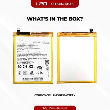 Cellphone Battery	Asus Zenfone 3 Max ZC553KL 2016 C11P1609 Compatible with X00DDB