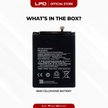 Cellphone Battery Xiaomi Redmi 8 2019 BN51 Compatible with Xiaomi Redmi 8A, Redmi 8A Dual, Redmi 8A Pro - LPO Laptop PC-Outlet