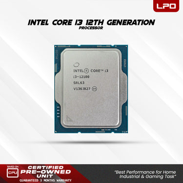 Pre owned Intel Core i3 Game Ready Unit WJ Coolman TRIO 4DF