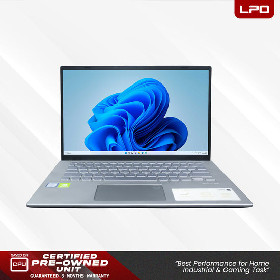 Laptop Asus Vivobook 14 X412FL Intel Core i7-8565U 1.80Ghz 8GB DDR4 512GB SSD NVIDIA GeForce MX250 14.0