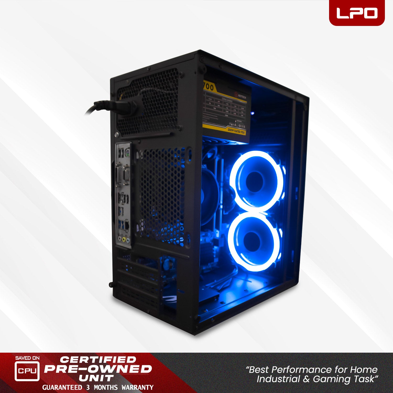 Gaming Unit AMD Ryzen 5 5600G 3.9Ghz B450 Pro-VDH Max AM4 Socket Motherboard 16GB DDR4 256GB 2.5