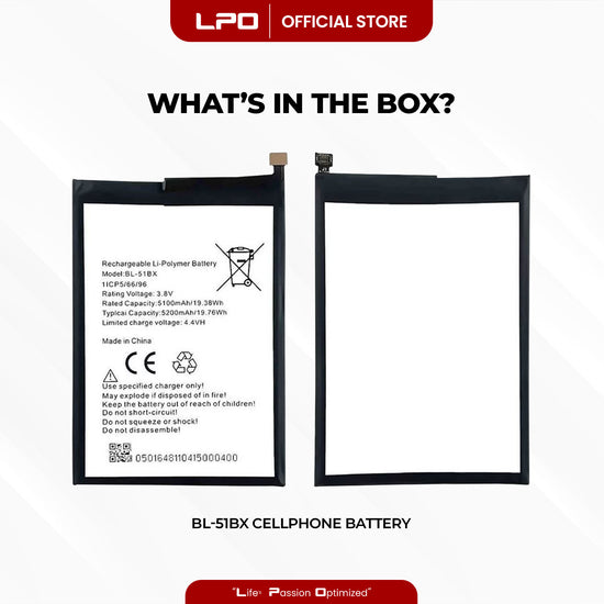 Cellphone Battery	Infinix Hot 10 2020 BL-51BX Compatible with X682B, X682C, MZ-Infinix X682B, MZ-Infinix X682C