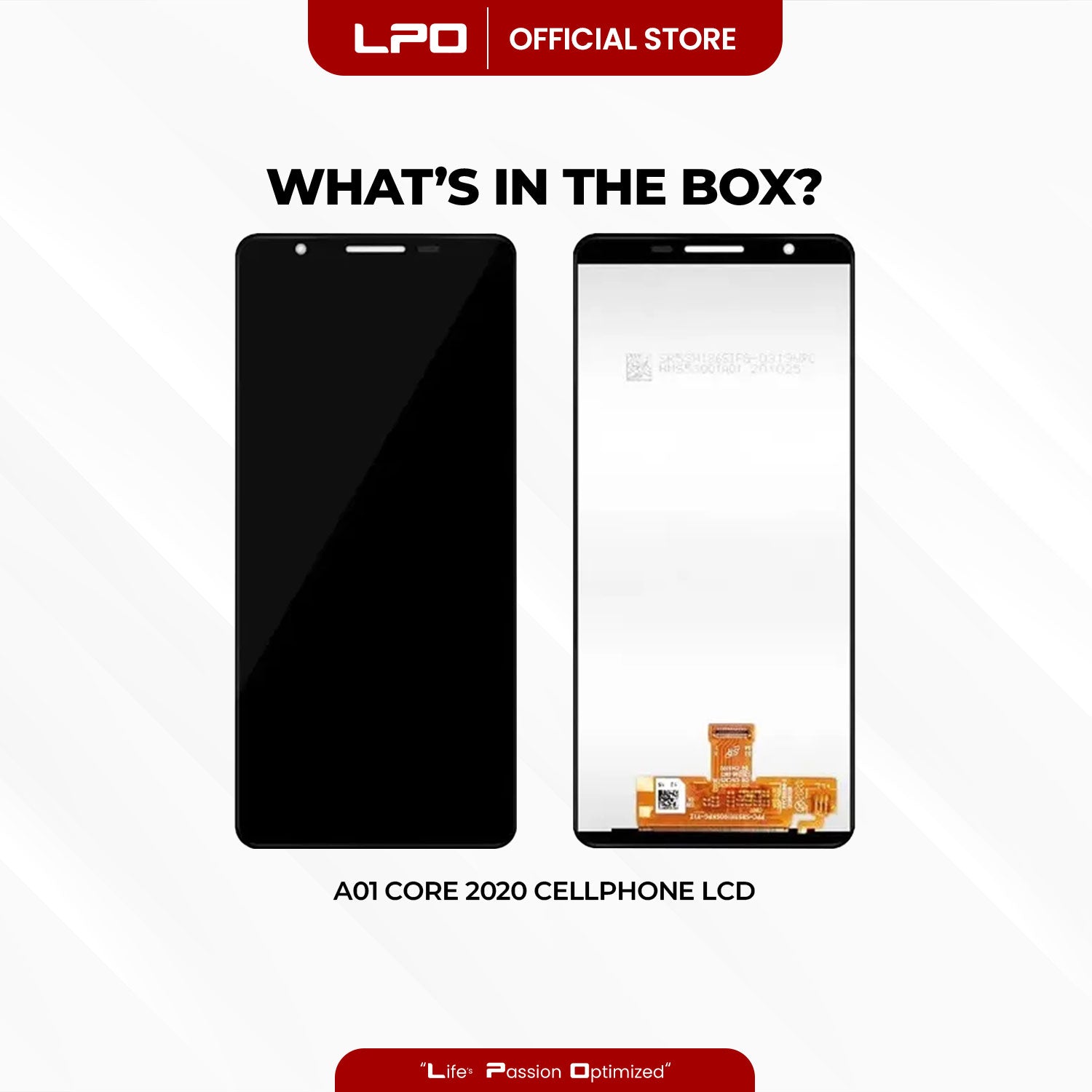 Cellphone LCD Screen	5.3 Samsung Galaxy A01 Core 2020 Compatible with SM-A013F, SM-A013F/DS, SM-A013G, SM-A013G/DS, SM-A013M